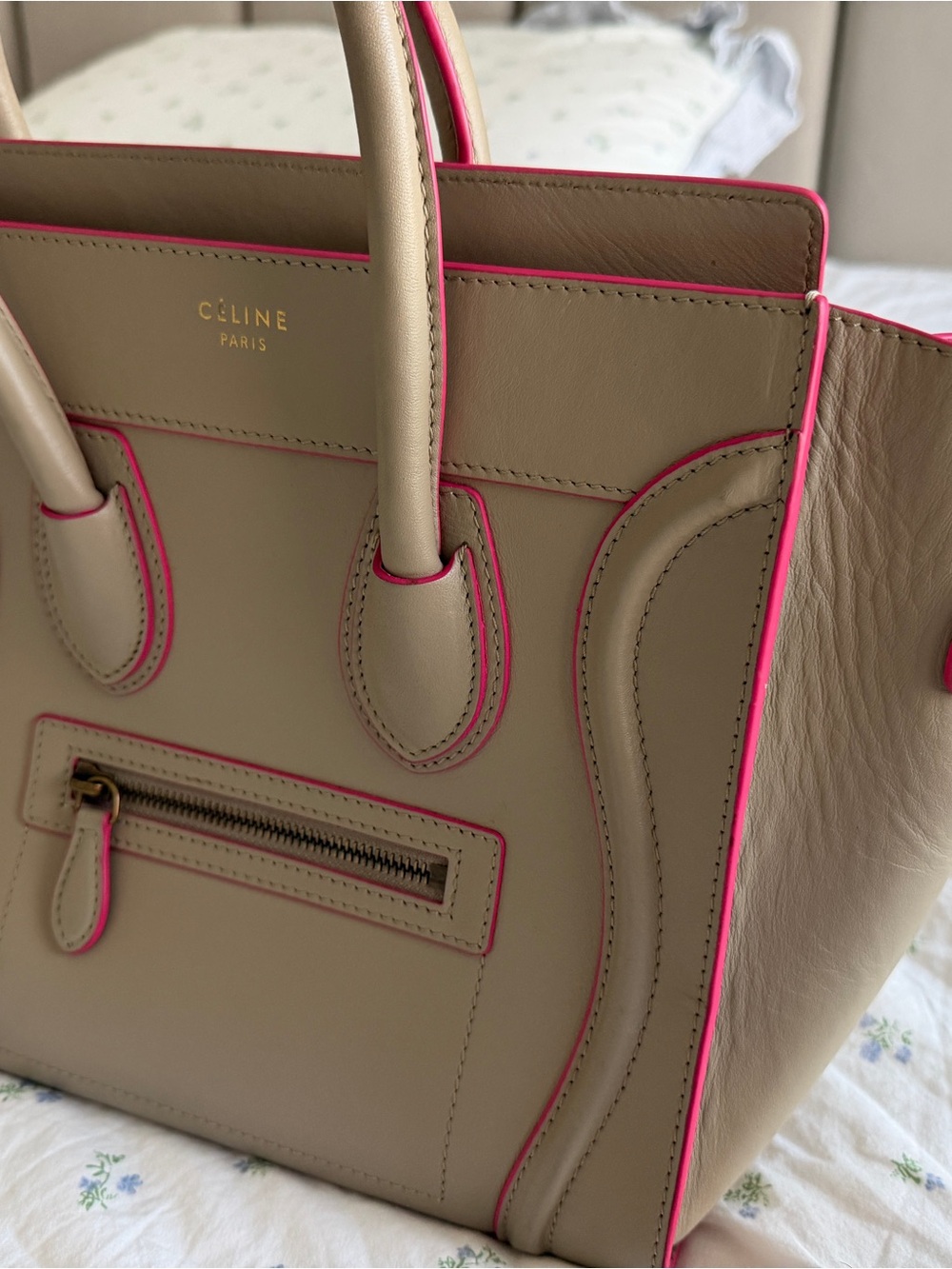 Celine Micro Luggage Tote Bag - Picture 5 of 7